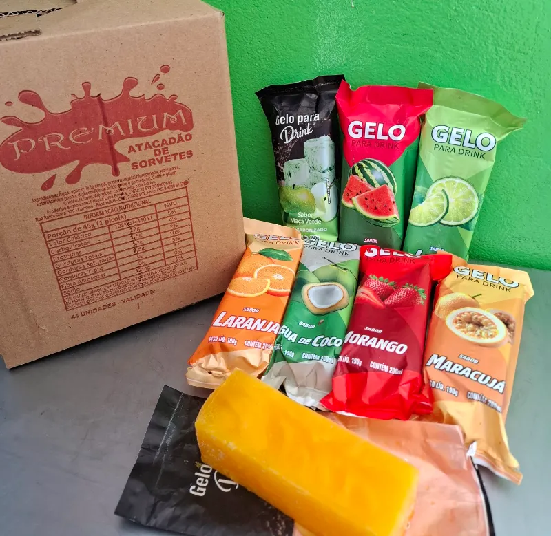 GELO SABORIZADO (PARA DRINKS)